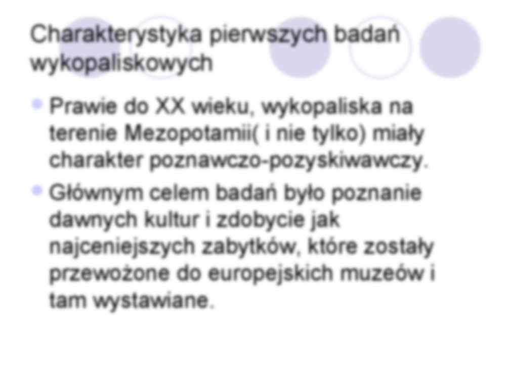 Historia badań wykopaliskowcyh na Bliskim Wschodzie - strona 2