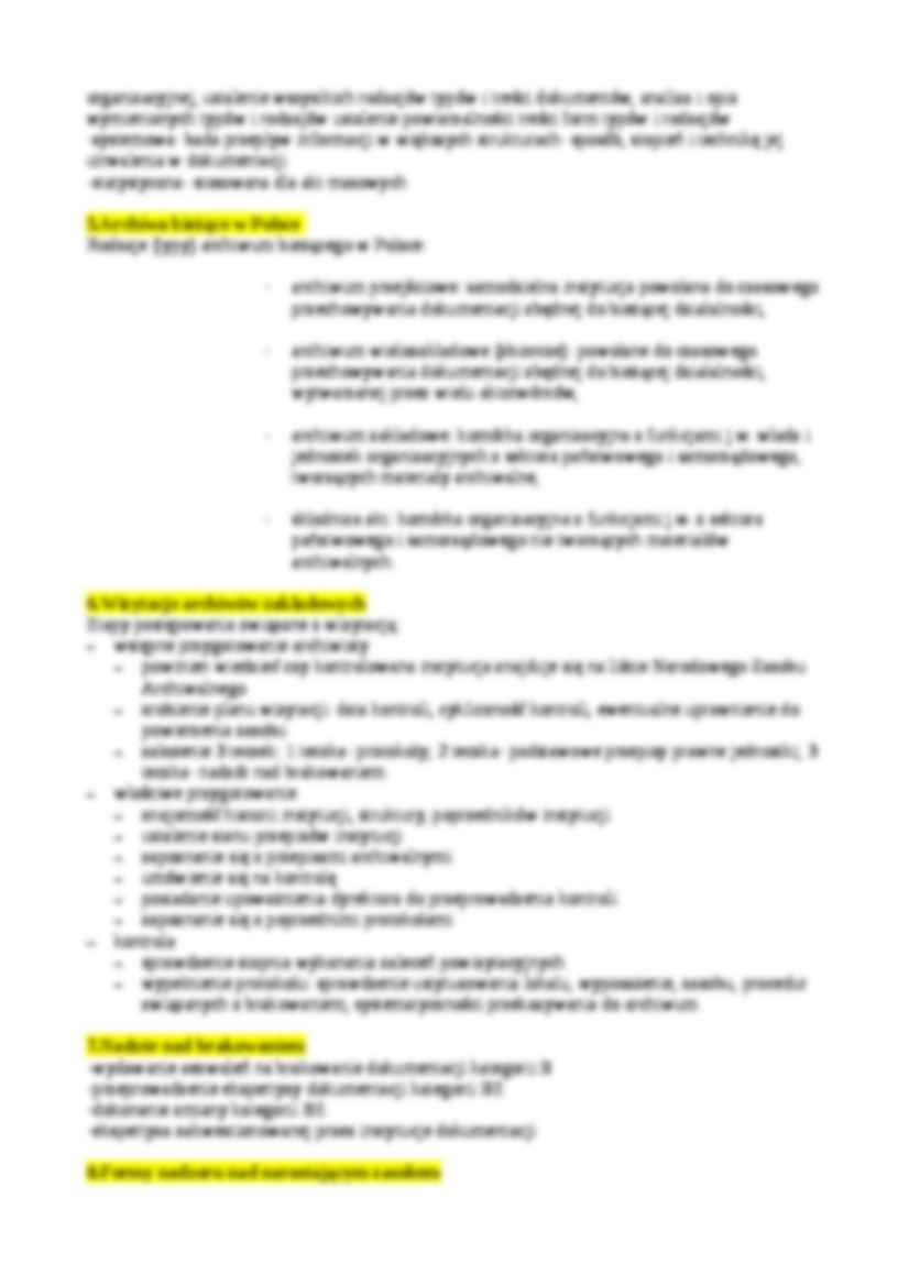 Teoria i metodyka archiwalna - strona 2