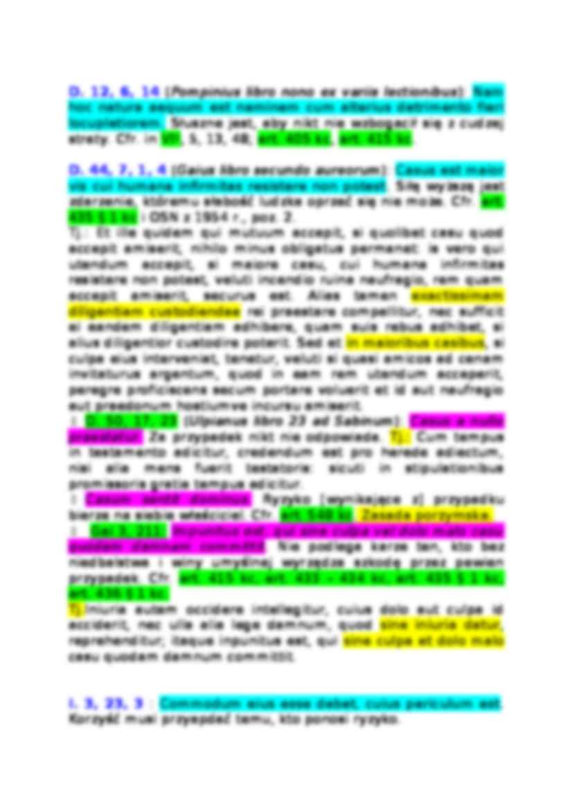 Sentencje prawa obligacyjnego - strona 2