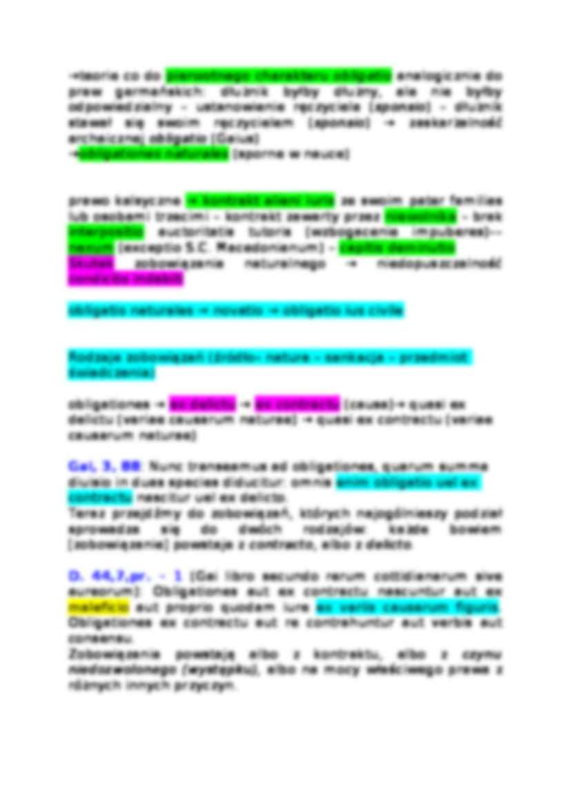 Terminologia prawa obligacyjnego - strona 2