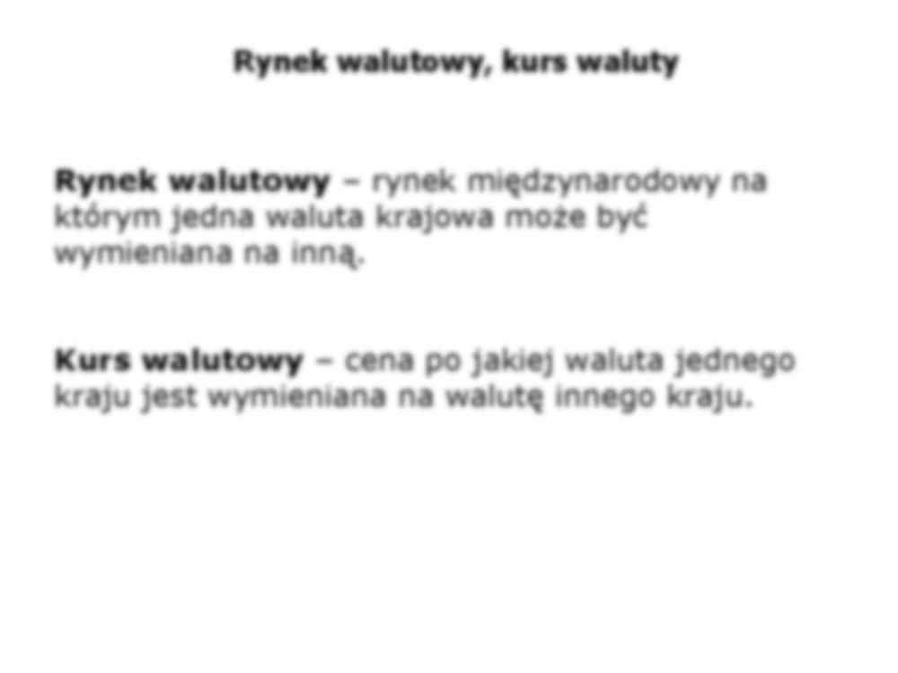 Gospodarka otwarta - Kapitał - Rynek walutowy - strona 2