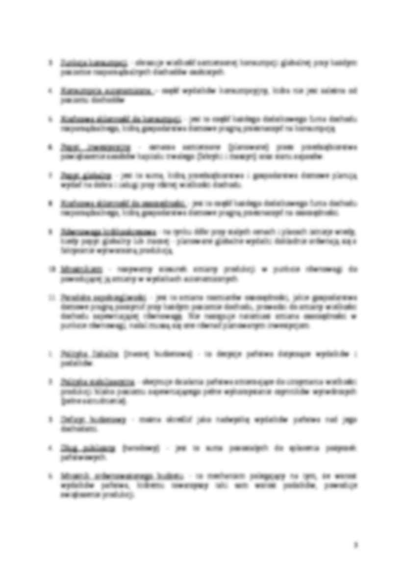 Pojęcia z makroekonomii - strona 3