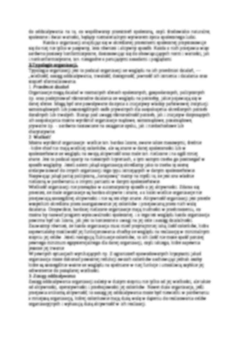 socjologia organizacji- opracowania - strona 3