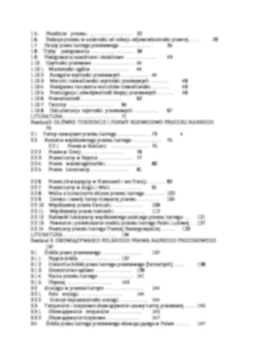 Proces Karny, zarys systemu - strona 2