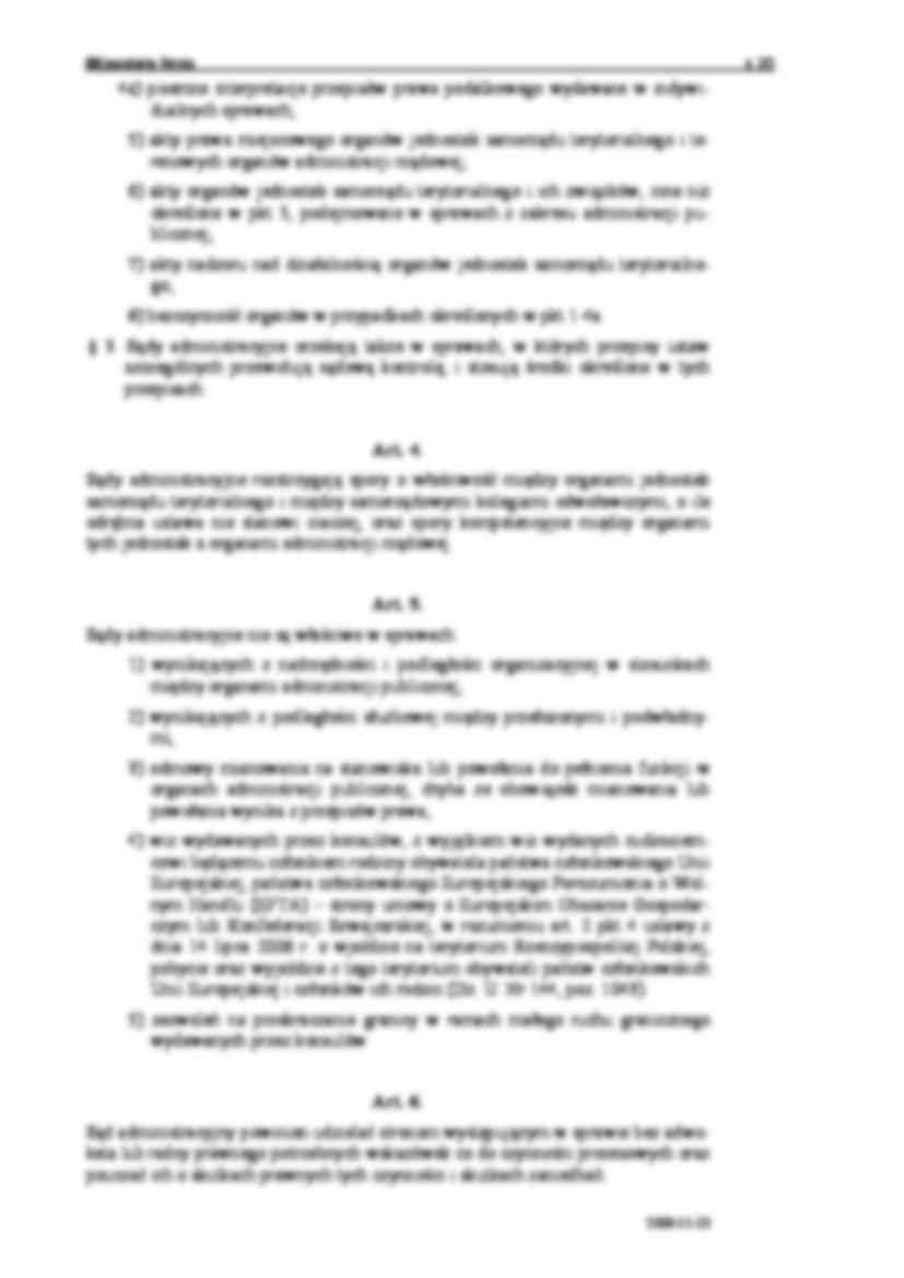 Prawo o postepowaniu przed sądami administracyjnymi - strona 2