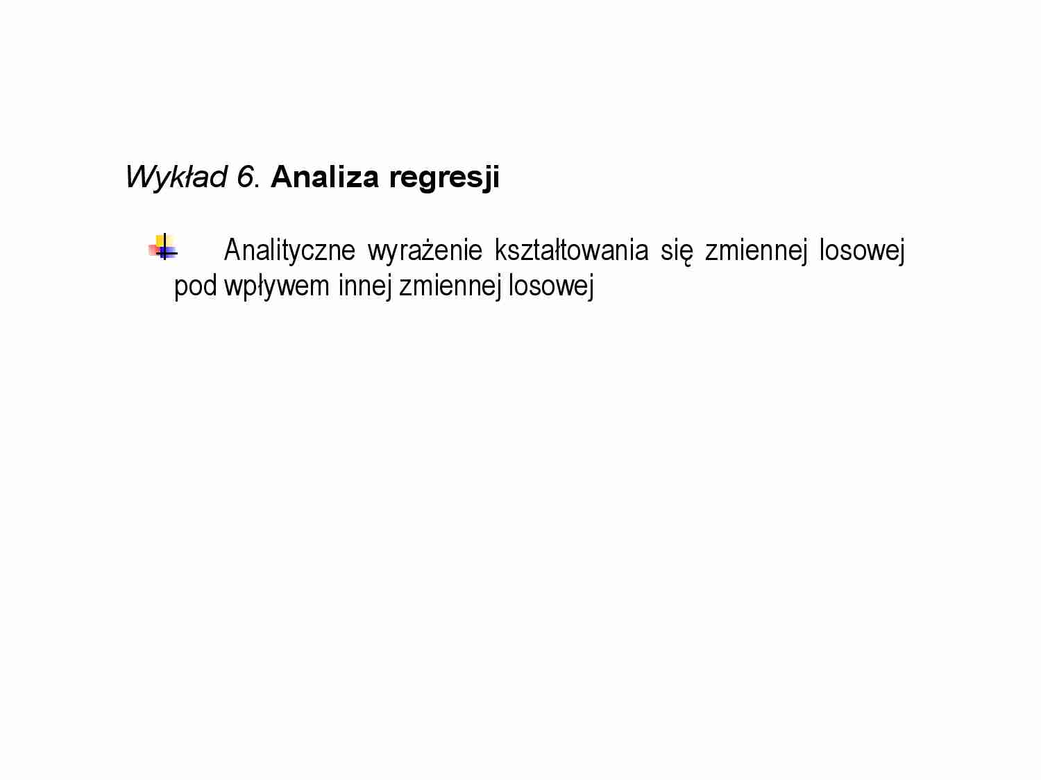 Analiza regresji - Współczynnik determinacji - strona 1
