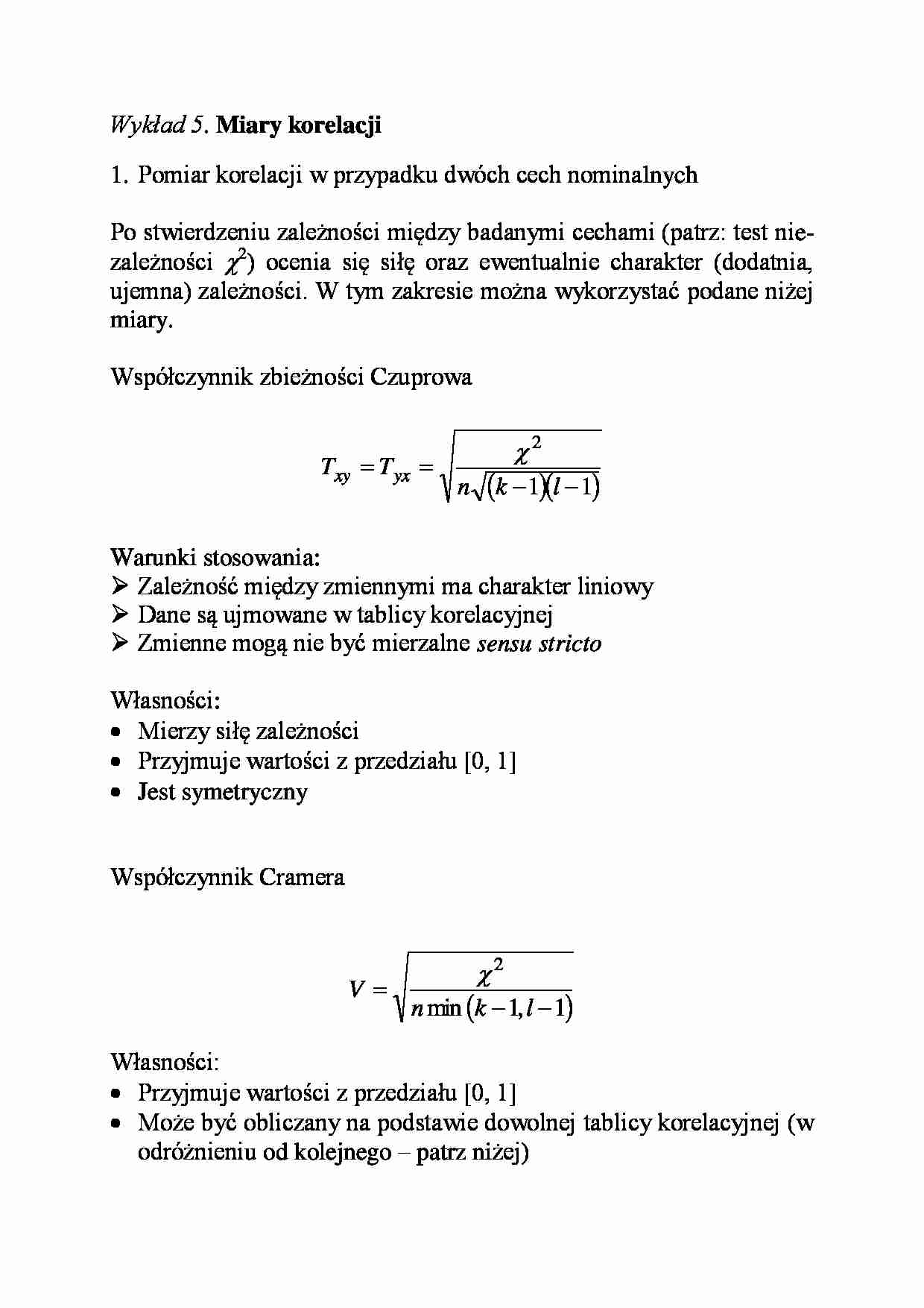 Miary korelacji2 - strona 1