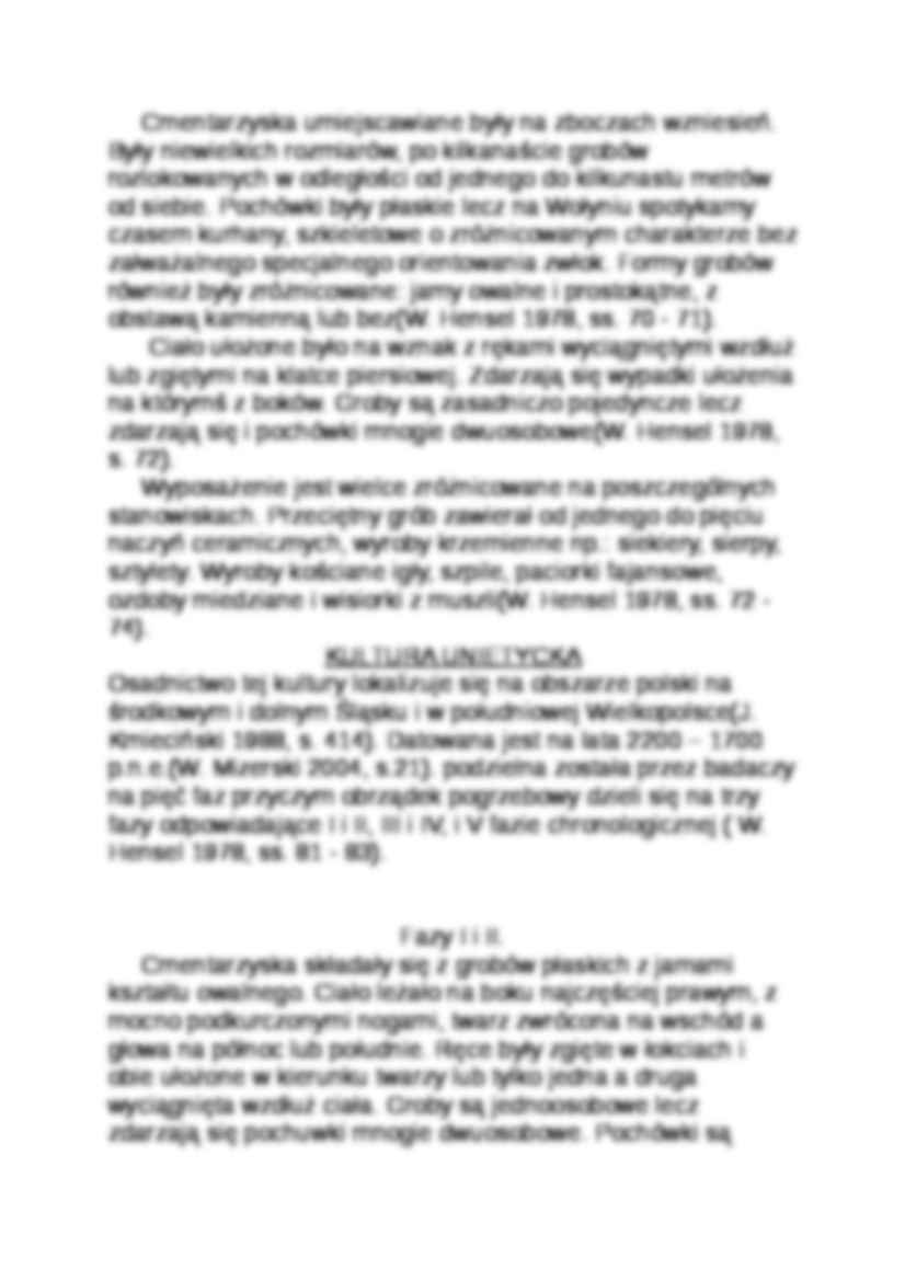 Obrządek pogrzebowy we wczesnej i starszej epoce brązu - strona 3