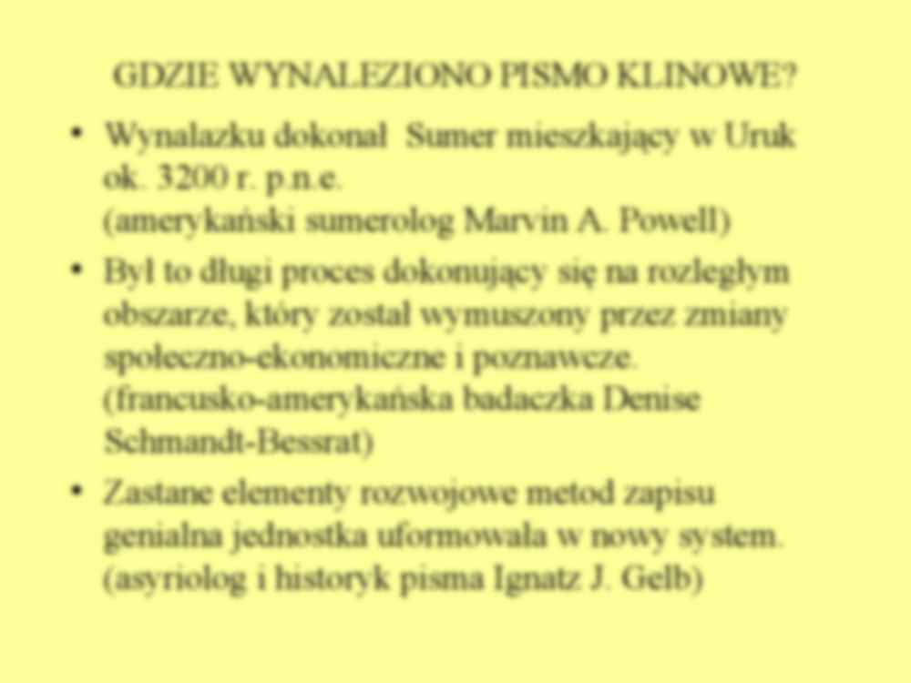 Pismo klinowe - Język sumeryjski - strona 2