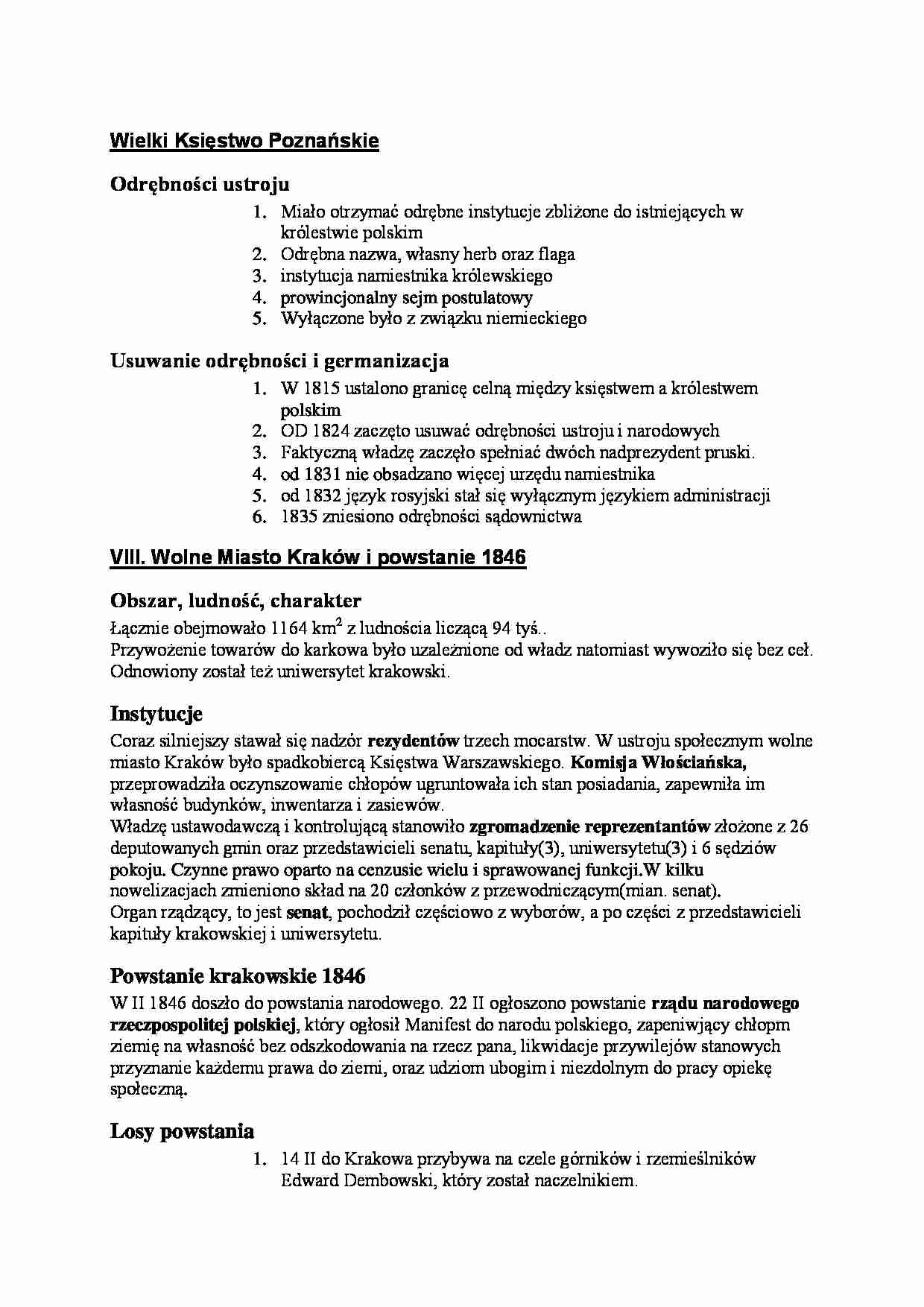 Wielkie Księstwo Poznańskie - strona 1