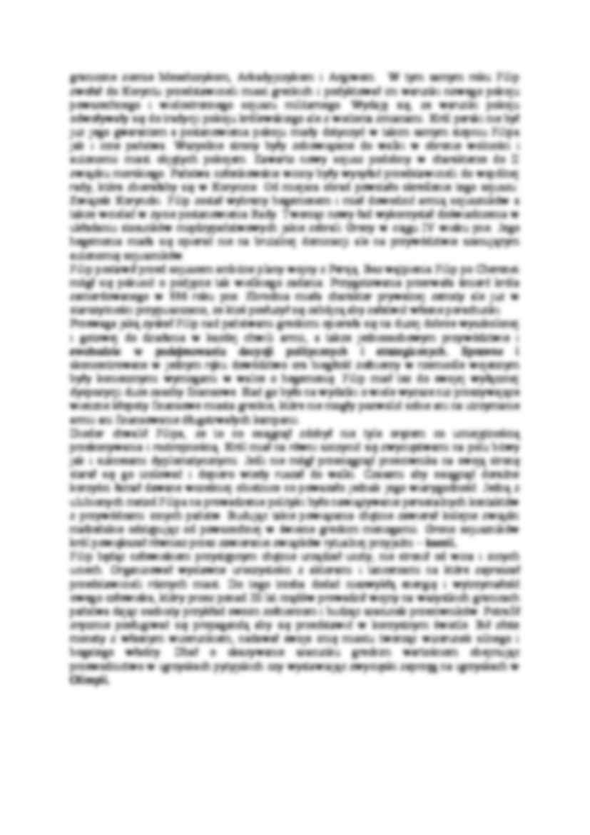 Historia Grecji - Filip II - strona 3