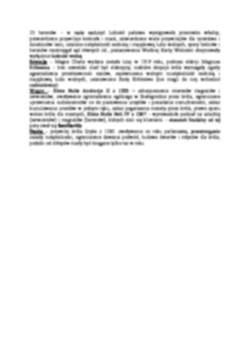 Jednolita monarchia feudalna, władza - strona 2