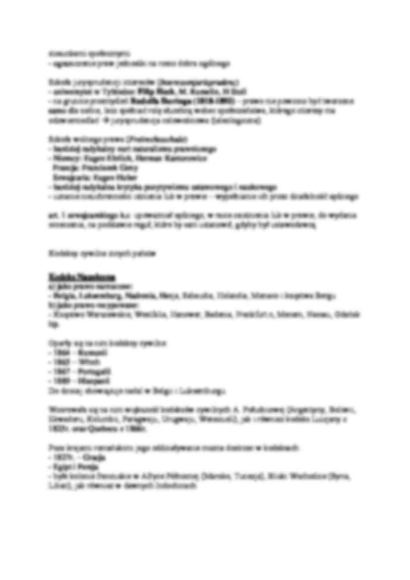 Historia państwa i prawa - prawo cywilne - strona 2