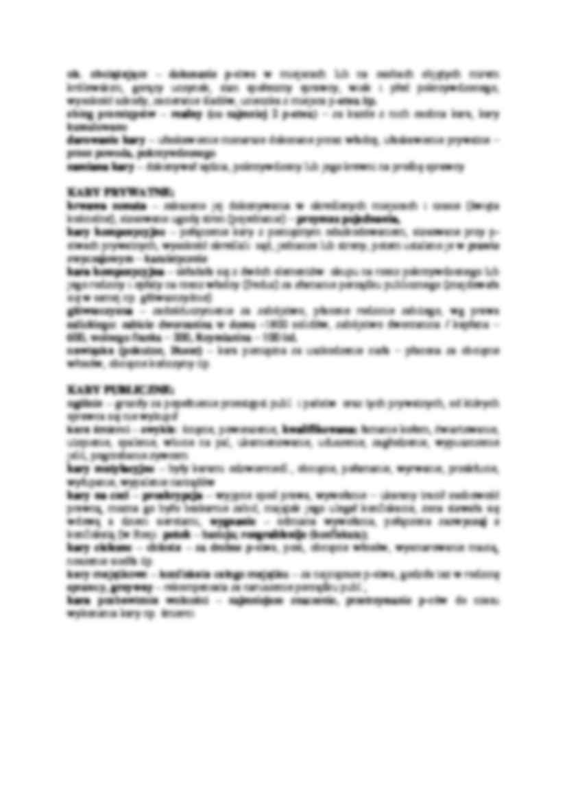 Prawo karne wczesnego średniowiecza - rodzaje przestępstw - strona 3