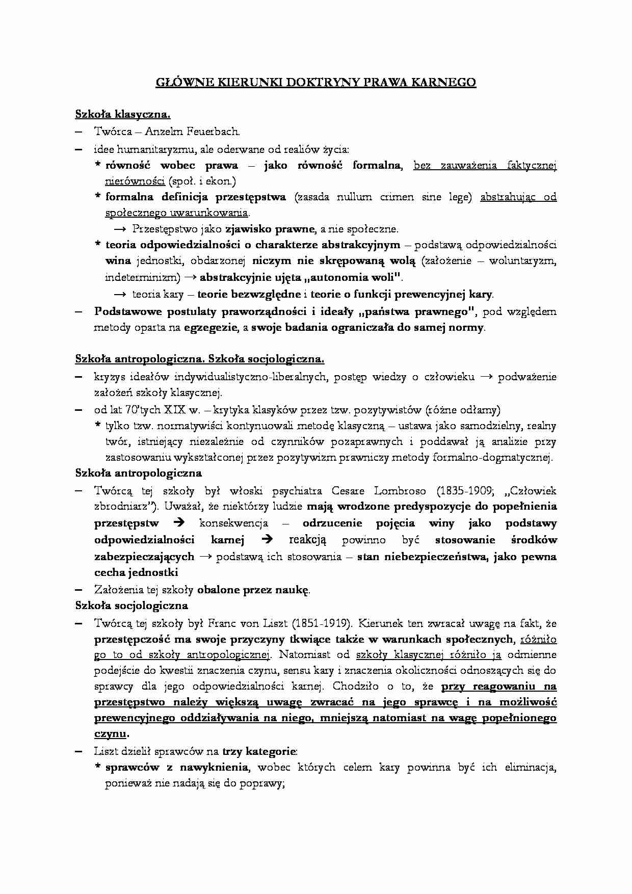 Historia państwa i prawa - wykład 12 - strona 1