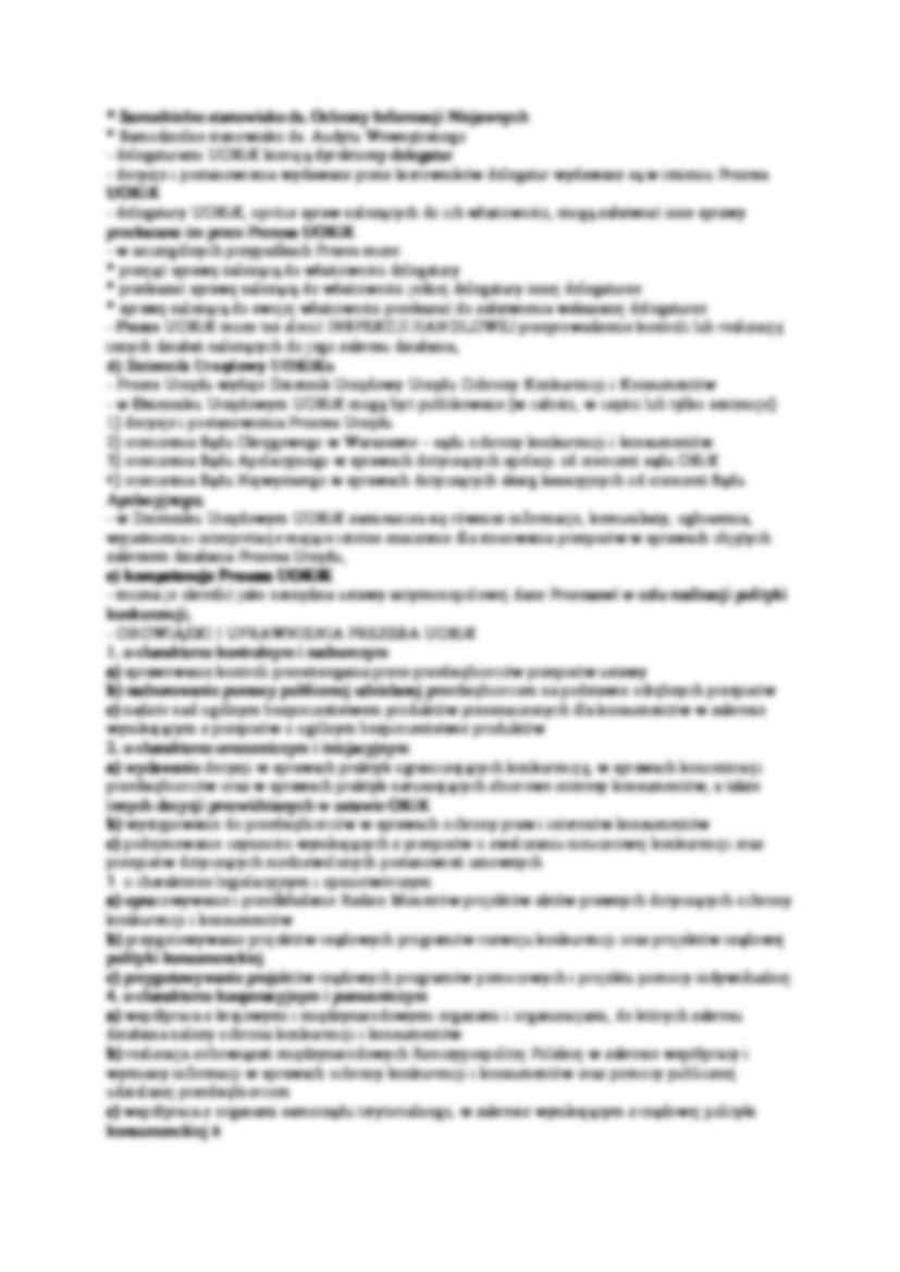 Organizacja ochrony konkurencji - strona 2