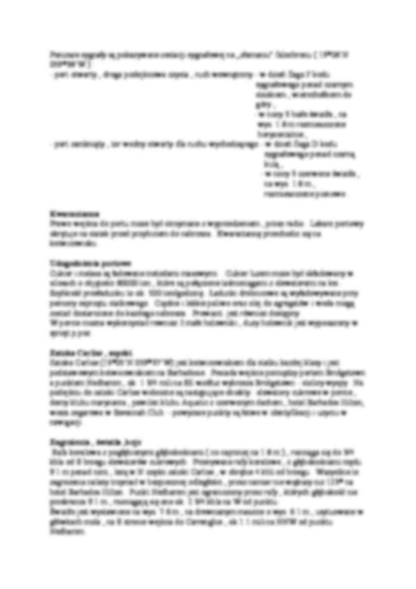 Bridgetown (Barbados) - opis - strona 2