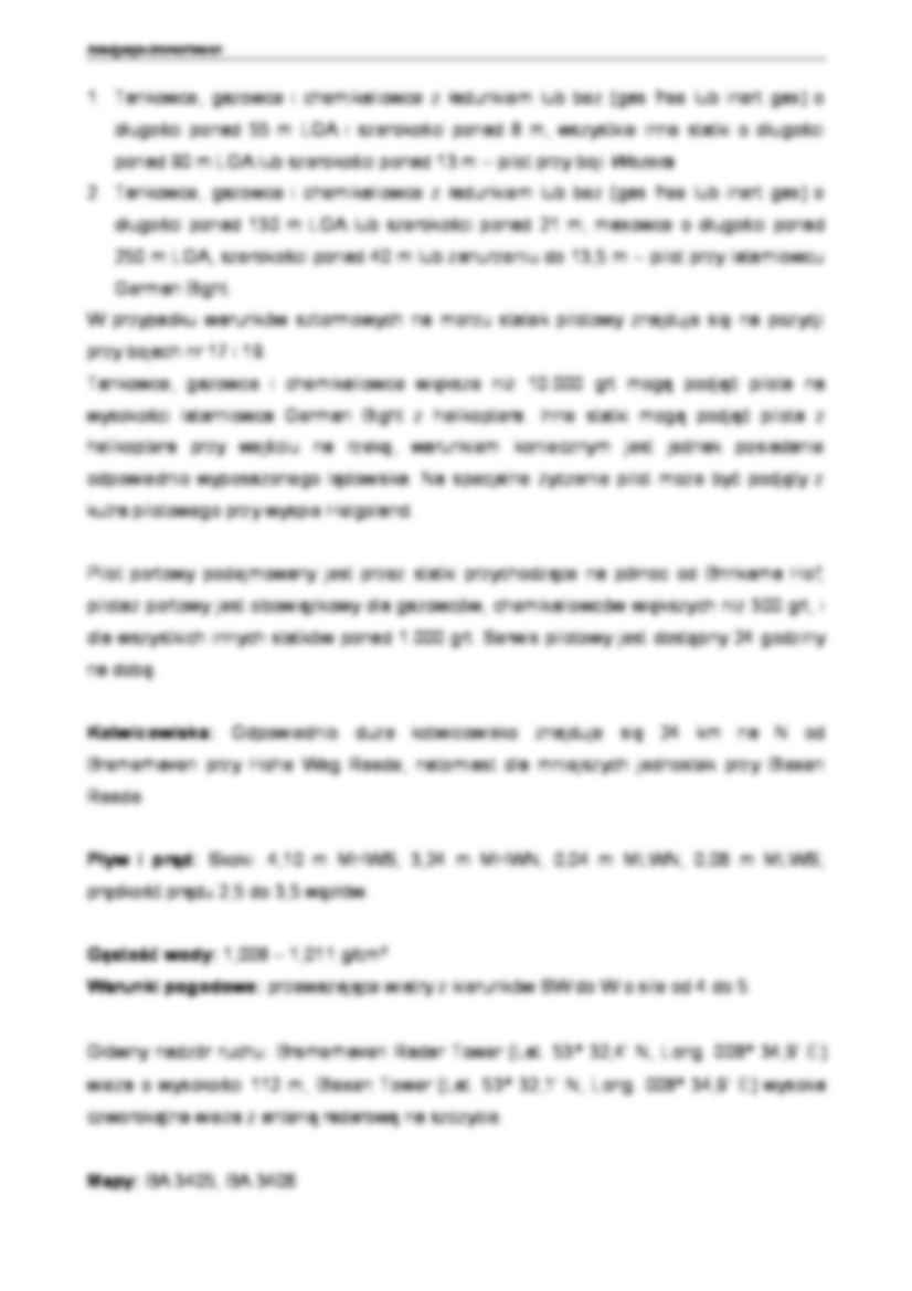 Nawigacja - port Bremerhaven - strona 2