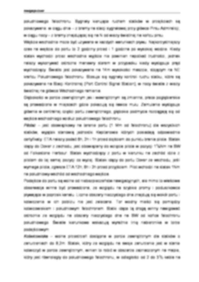 Nawigacja - port Dover - strona 2