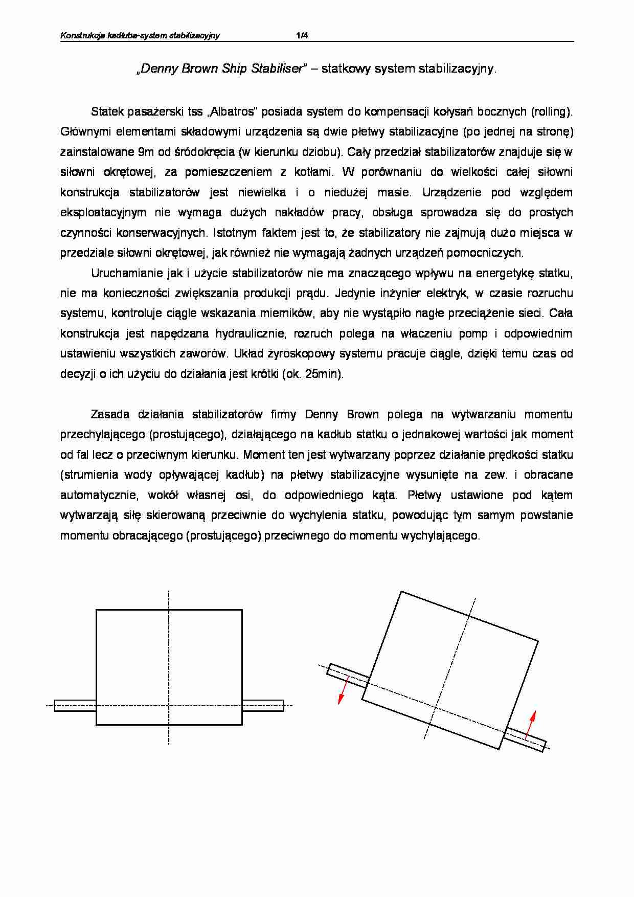 Statkowy system stabilizacyjny - strona 1