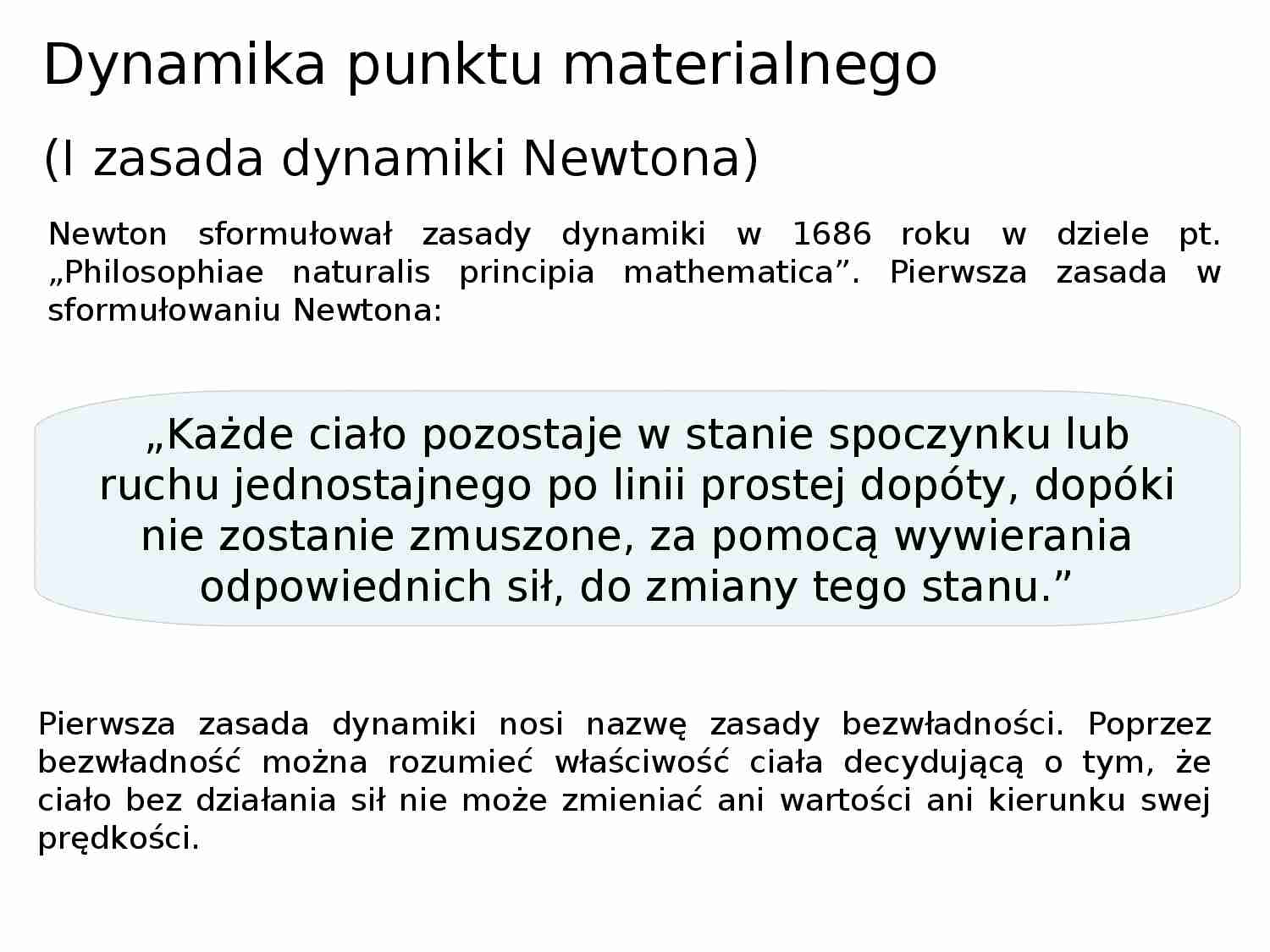 Dynamika-prezentacja - strona 1