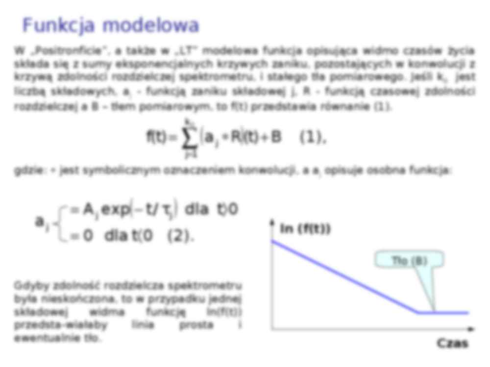 Pomiar widm czasów życia  - strona 3