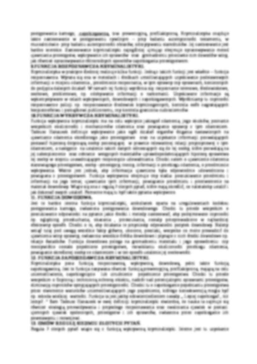 Kryminalistyka - zagadnienia - strona 3