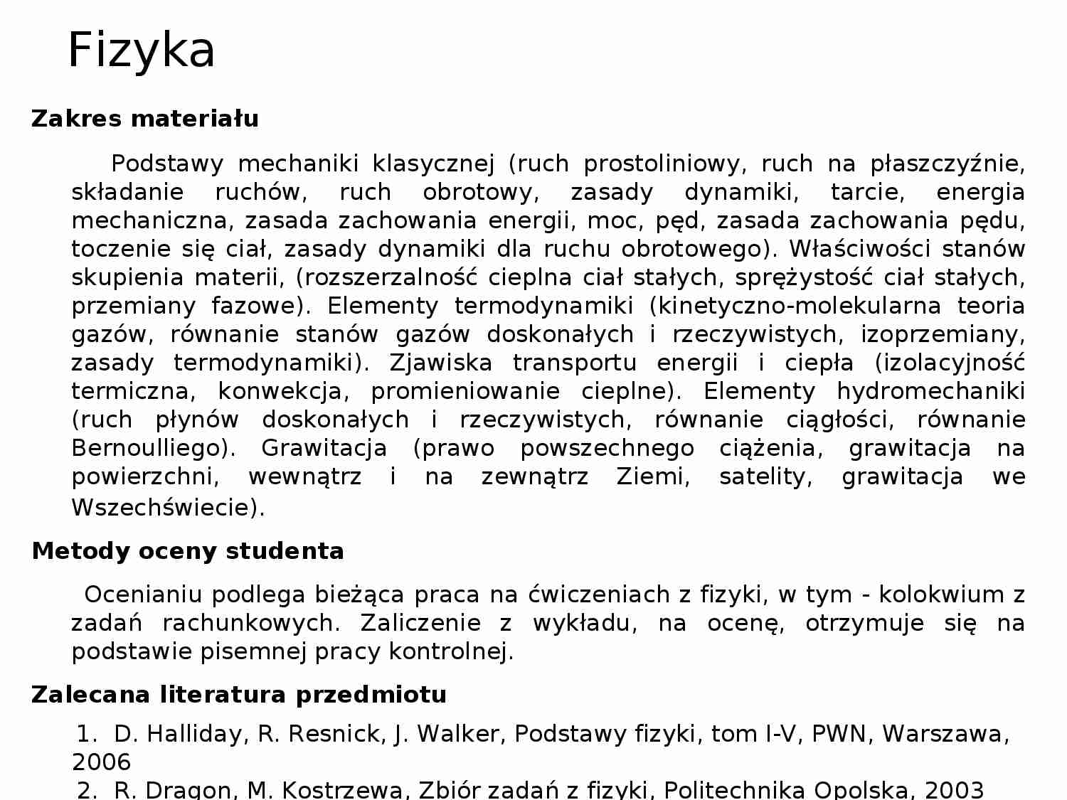 Kinematyka-prezentacja - strona 1