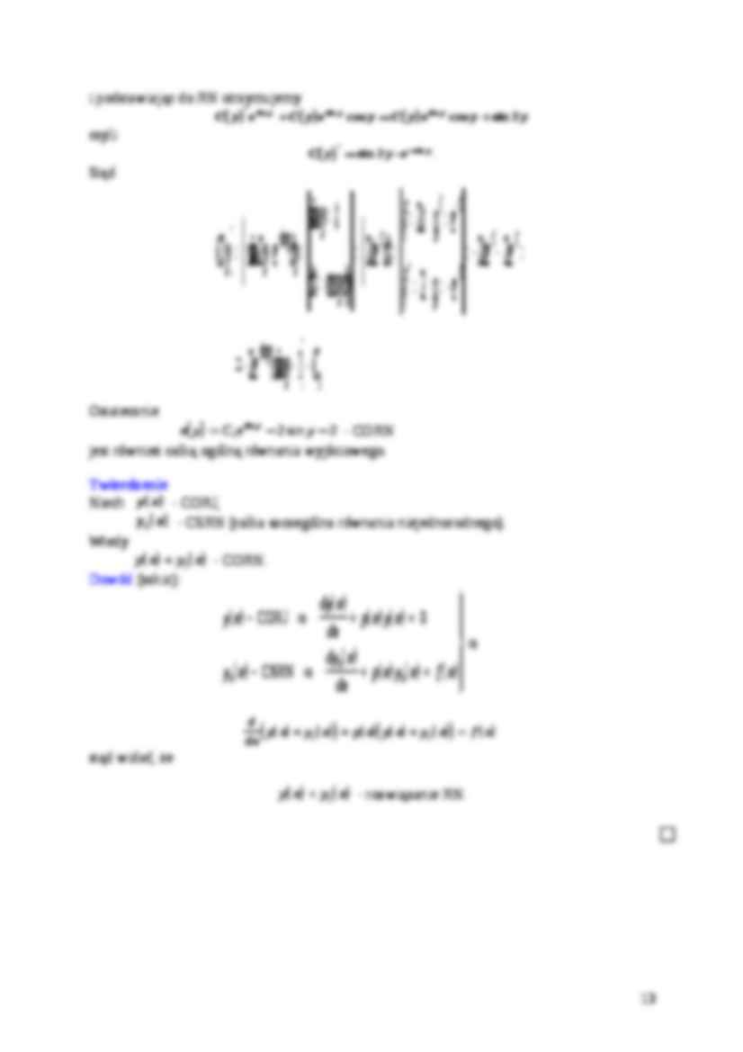 Równanie różniczkowe liniowe rzędu pierwszego - strona 3