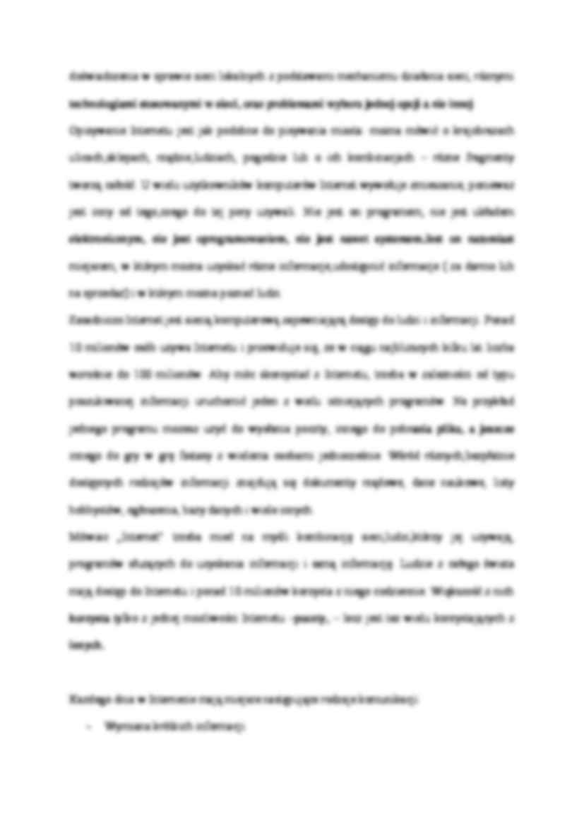 Czym  jest sieć Lokalna i Teleinformatyczna - strona 2