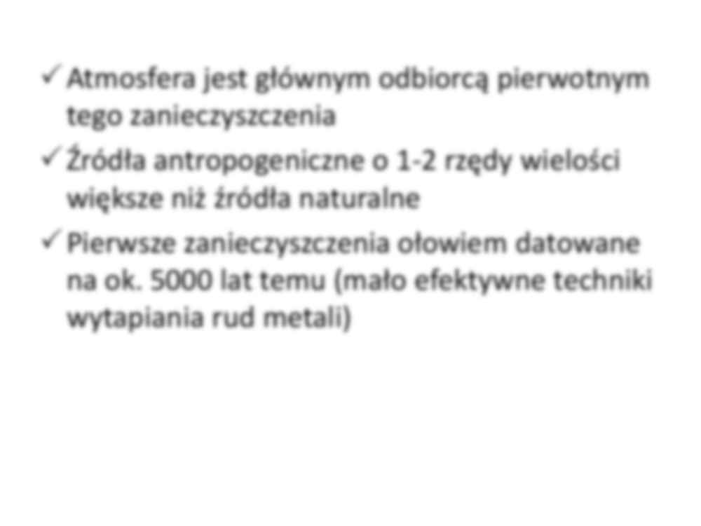 Izotopy ołowiu w naukach środowiskowych - strona 3