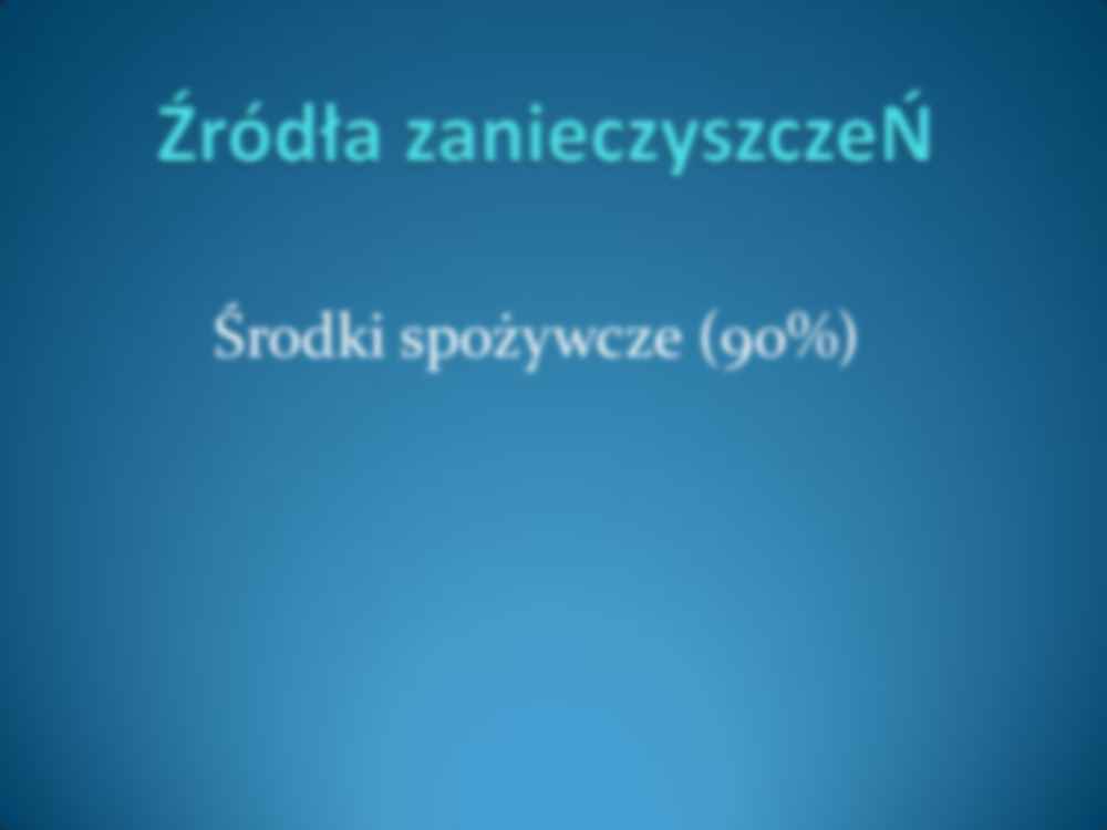 Poziom pCdD PCDFs i pcb w jadalnych gatunkach morskich spożywanych przez człowieka - strona 3