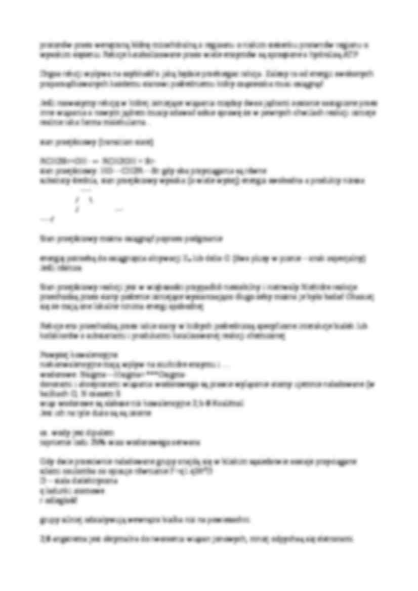 Enzymologia - notatki z wykładu 1 - strona 2