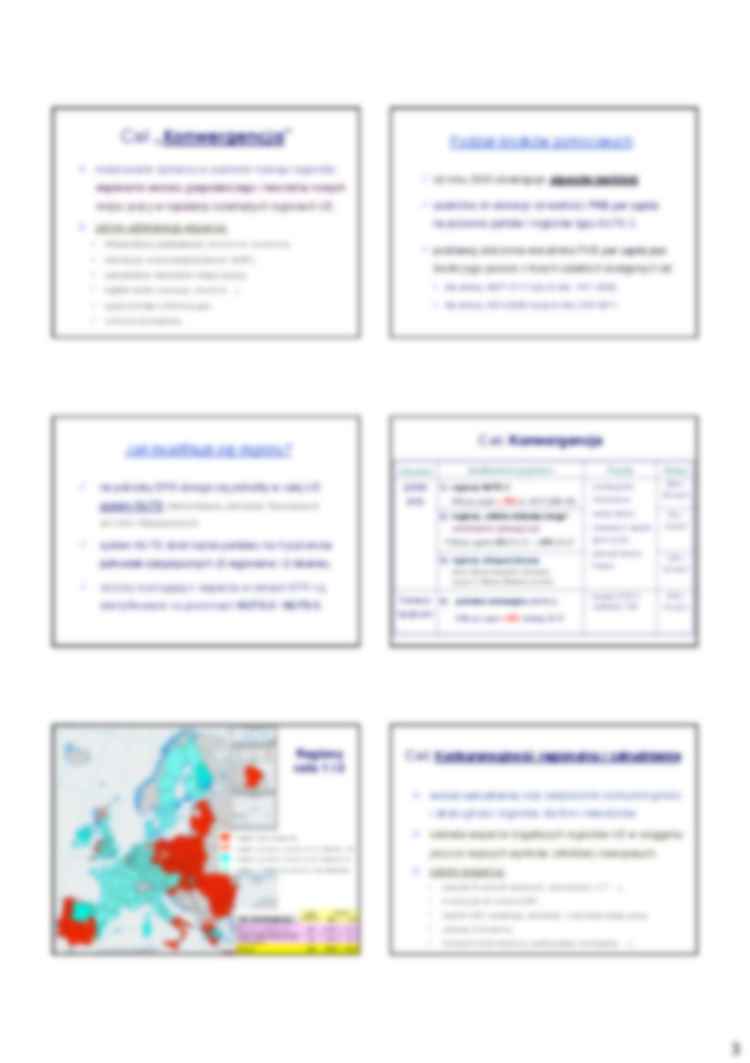 Wykład z gospodarki regionalnej: Polityka regionalna UE - strona 3