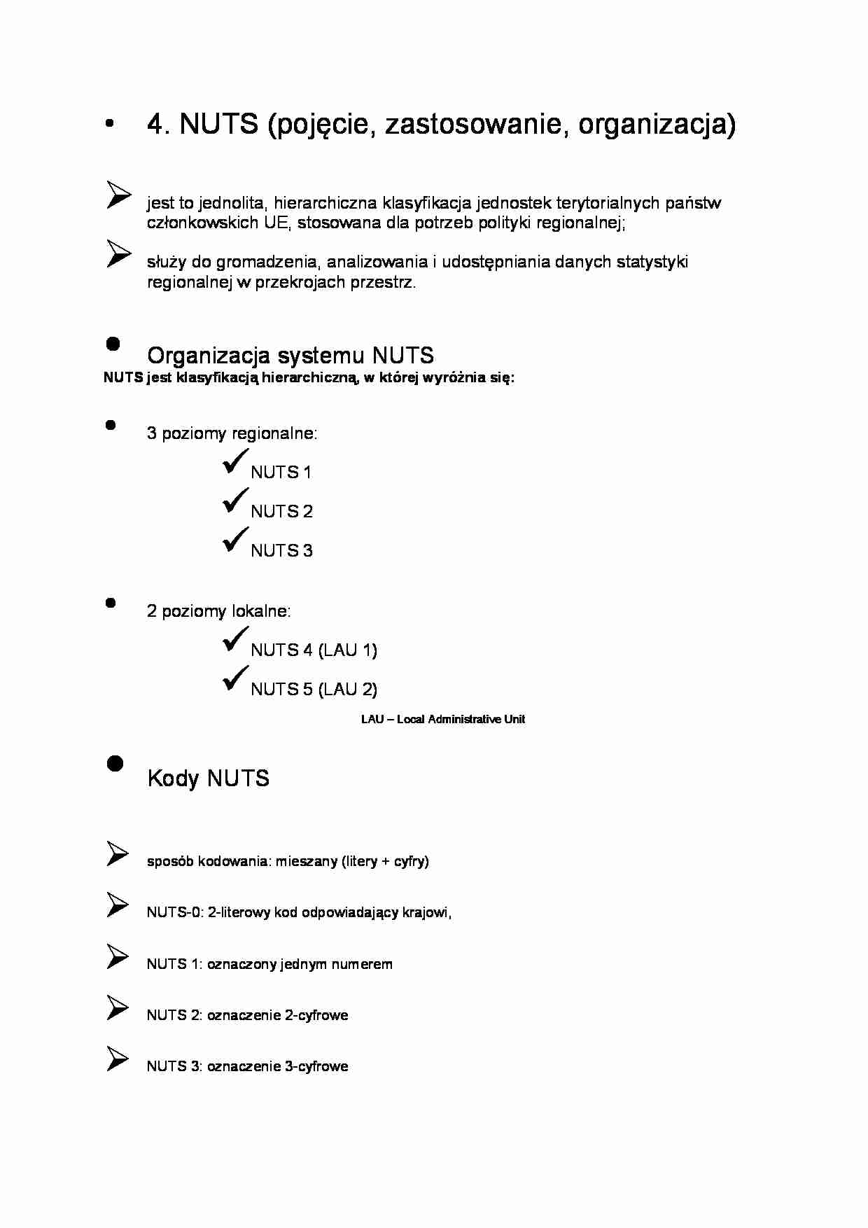 Wykład 2 z gospodarki regionalnej - notatki - strona 1