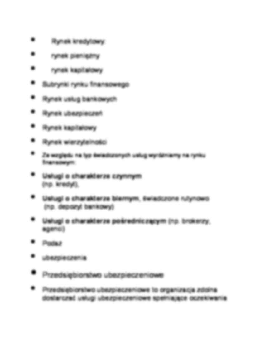Rynek usług finansowych - wykład z badań rynku usług finansowych - strona 3