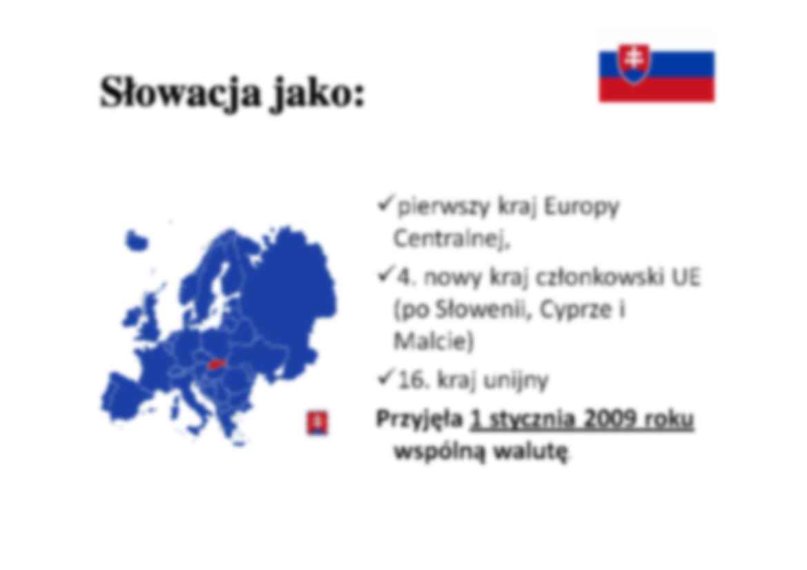 Doświadczenia z wprowadzenia euro w Slowacji - wkład z korporacji finansowych - strona 2