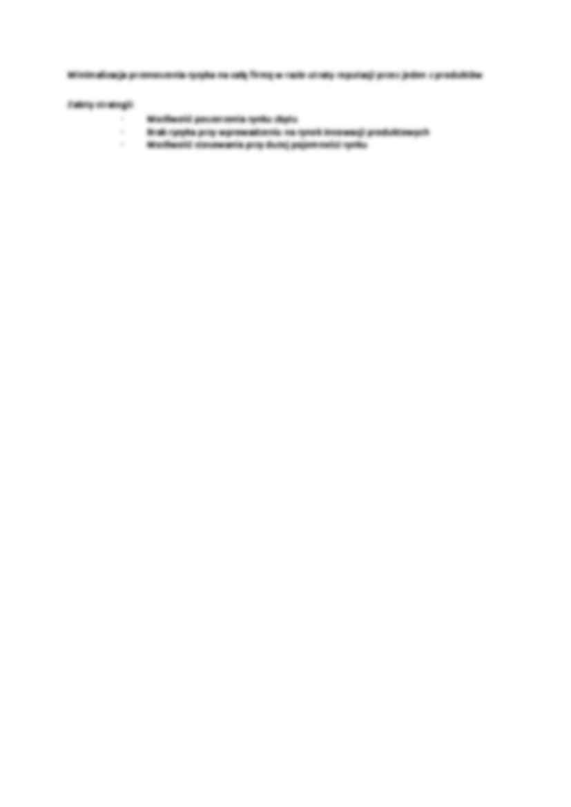 Wykład 4 z podstaw marketingu: Strategie marketingowe a faza cyklu produktu - strona 2