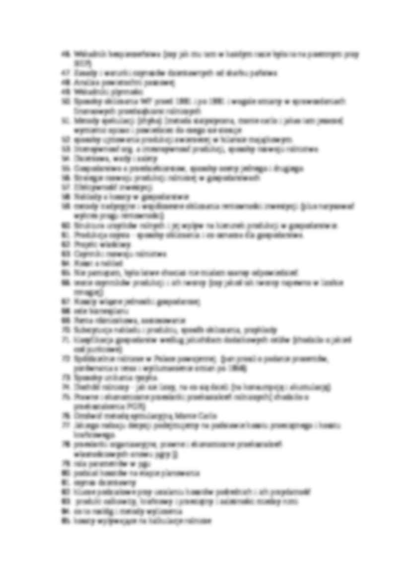 Pytania na egzamin ustny z ekonomiki i organizacji przedsiebiorstw - strona 2