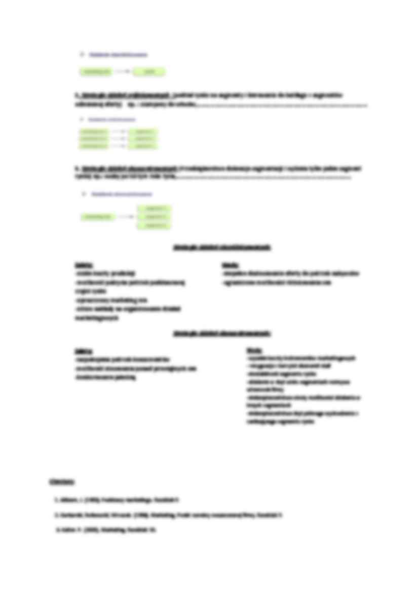 Procedura segmentacji rynku nabywców dóbr i usług  konsumpcyjnych - wkład z podstaw marketingu - strona 2