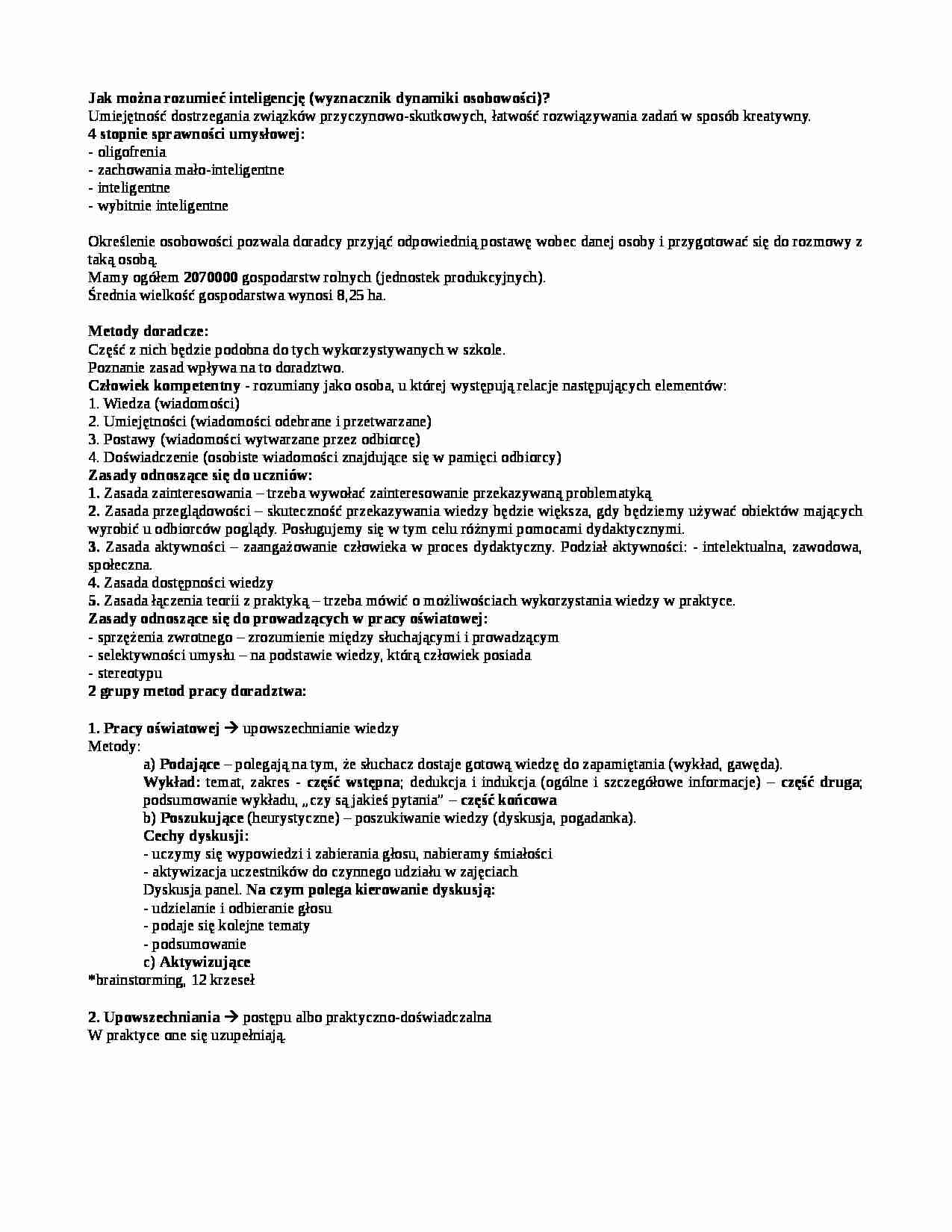Jak można rozumieć inteligencję - strona 1