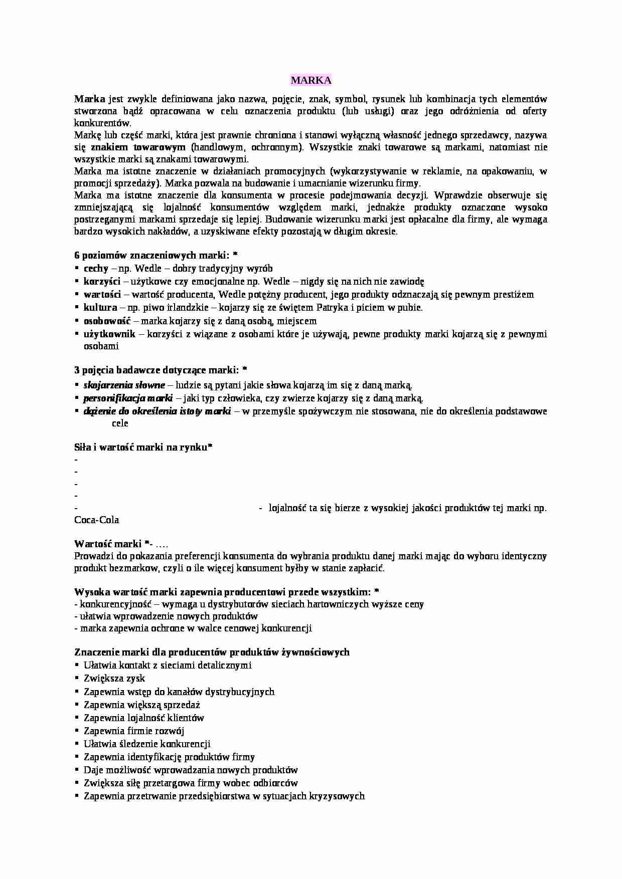 Marka-opracowanie - strona 1