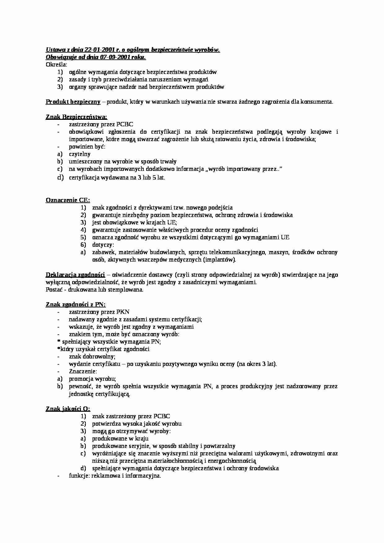 Znak bezpieczeństwa-opracowanie - strona 1