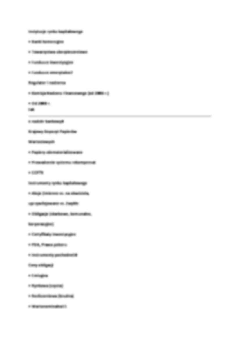 Finanse - wykład 9 - strona 2