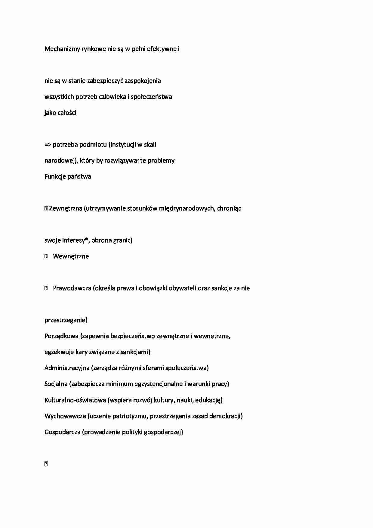 Makroekonomia - aktywność państwa - strona 1