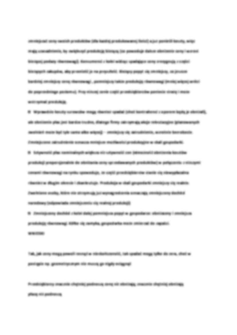 Makroekonomia - pojęcie deflacji - strona 2