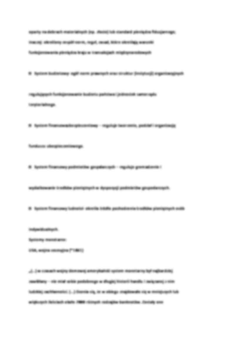 Makroekonomia - system finansowy - strona 2