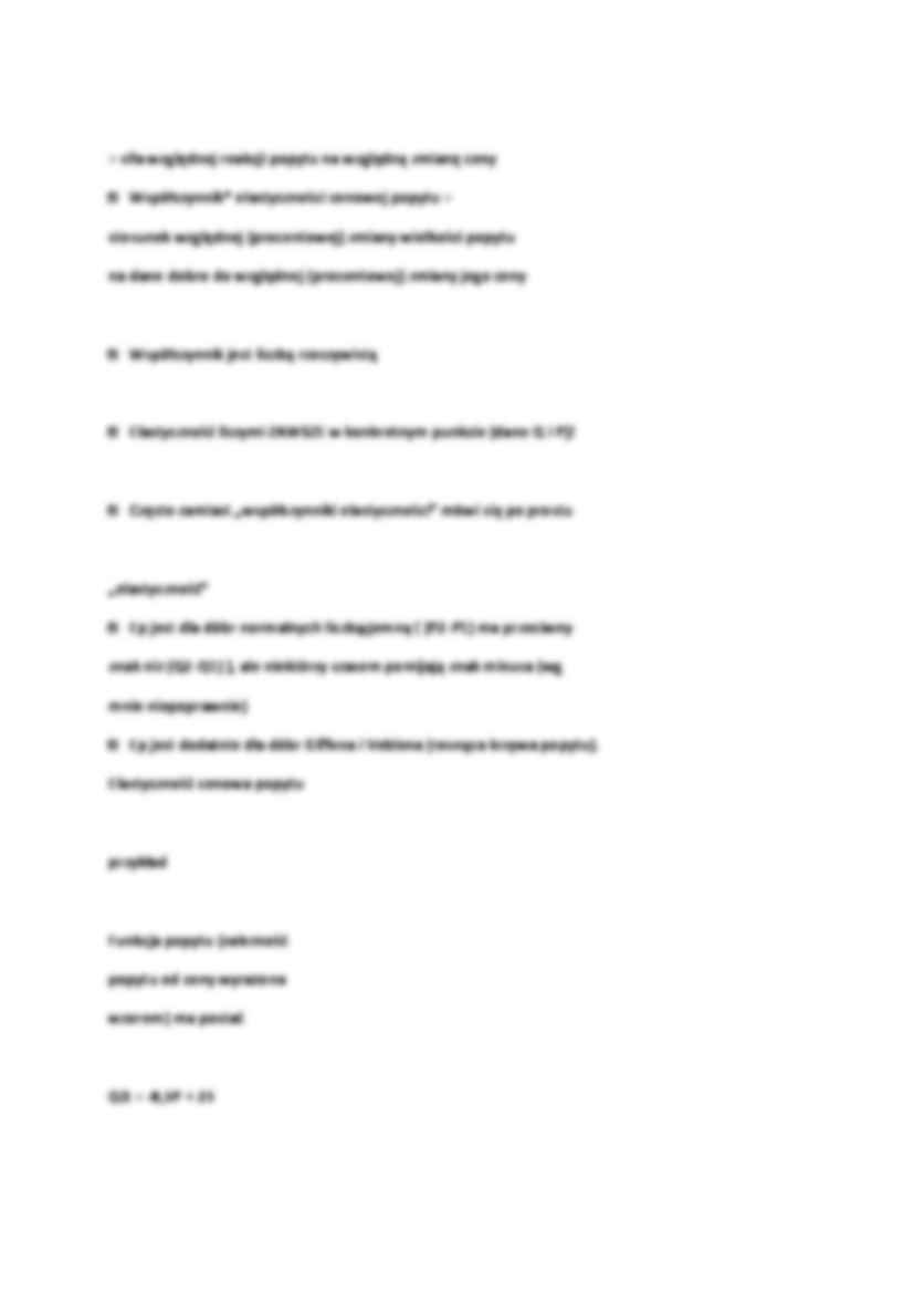 Mikroekonomia - pojecie elastyczności - strona 2