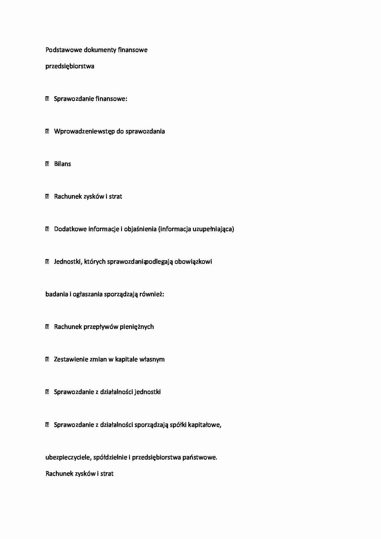 Mikroekonomia - Finanse przedsiębiorstwa - strona 1