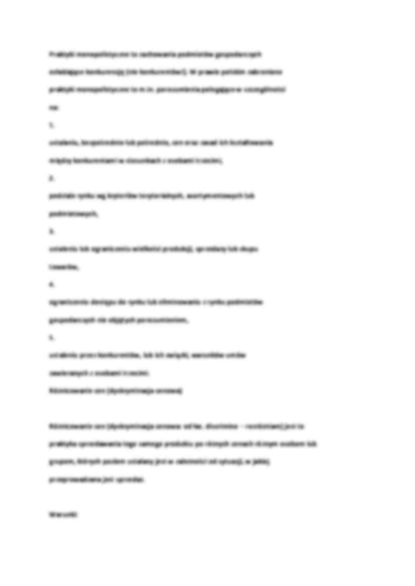 Mikroekonomia - pojecie monopolu - strona 3